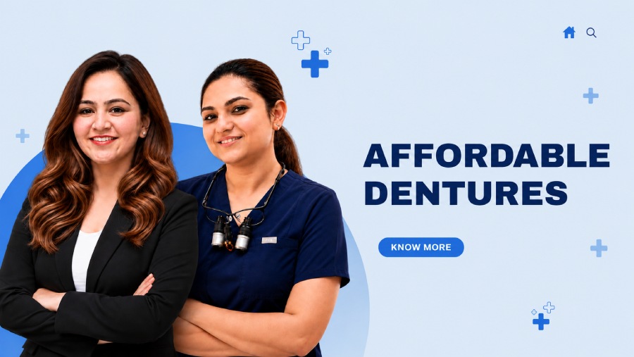 Find the Perfect Smile: Affordable Dentures in Calgary​